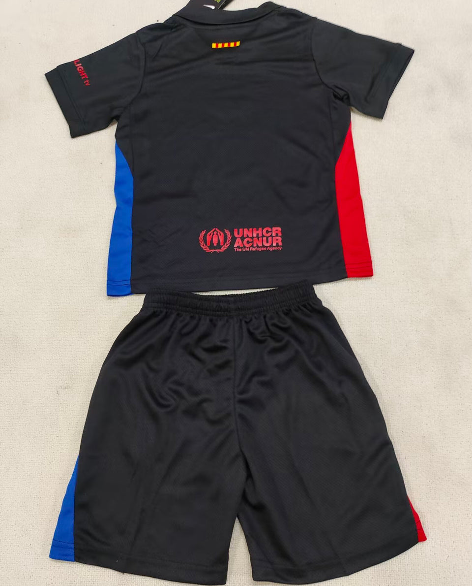 Jersey 2024/25 Barcelona Visitante Manga corta Niño