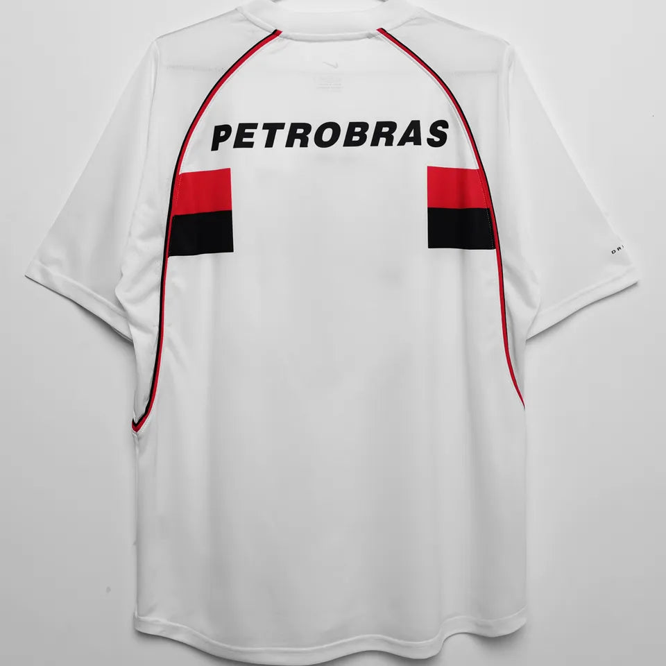 Jersey 2002 Flamengo Visitante Manga corta Versión Fan Retro