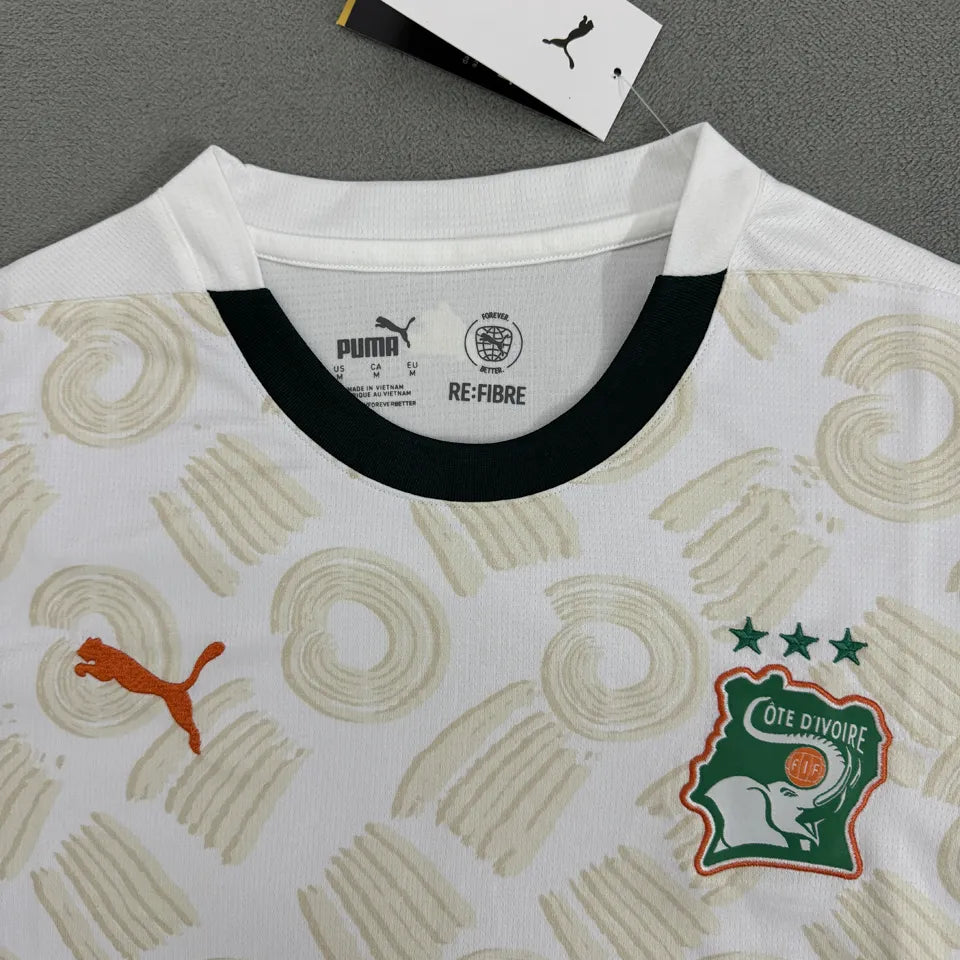 2025 Ivory Coast Visitante Versión Fan Selecciones