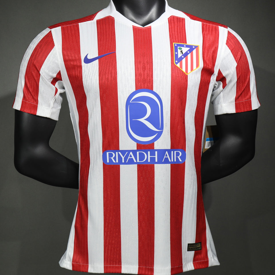 jersey 2025/26 atletico de madrid local manga corta versión jugador