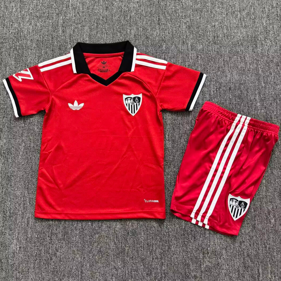 jersey 2026/27 sevilla fc visitante manga corta niño