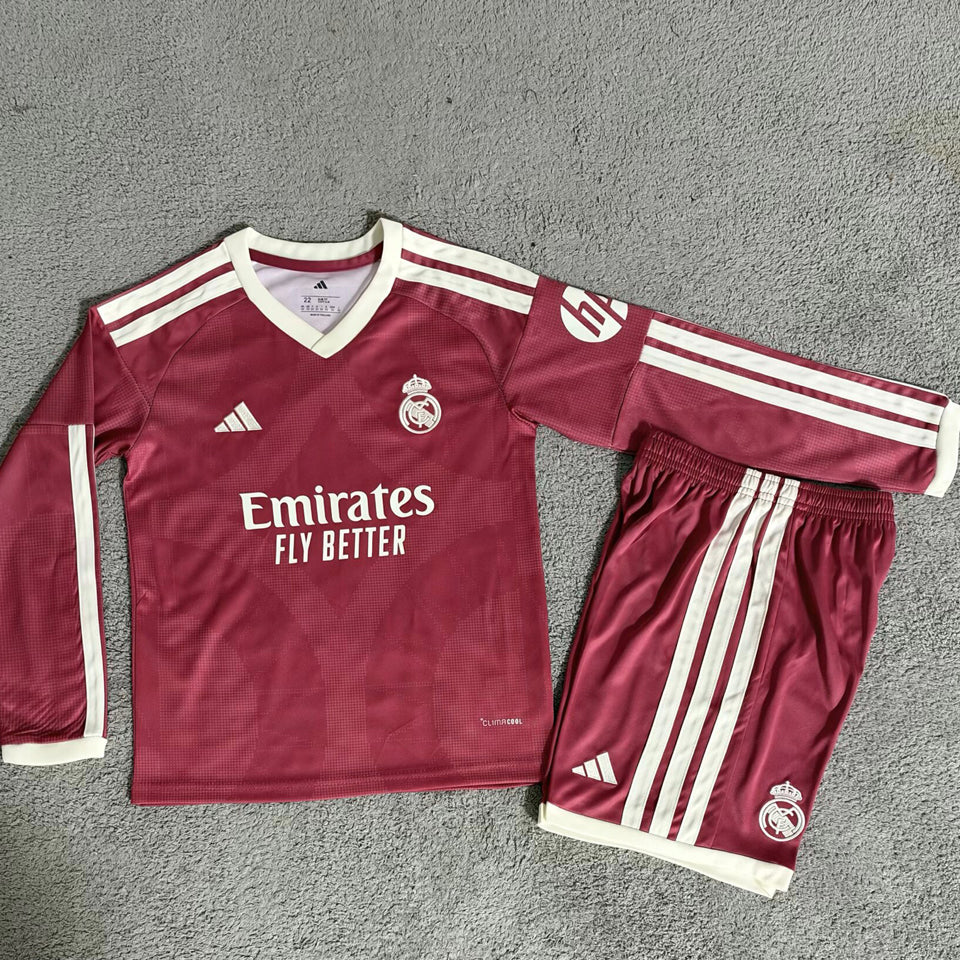 jersey 2026/27 real madrid tercero manga larga niño