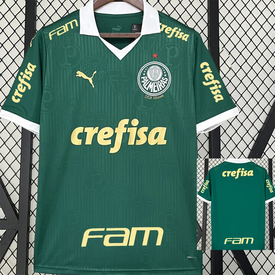 Jersey 2024/25 Palmeiras Local Manga corta Versión Fan