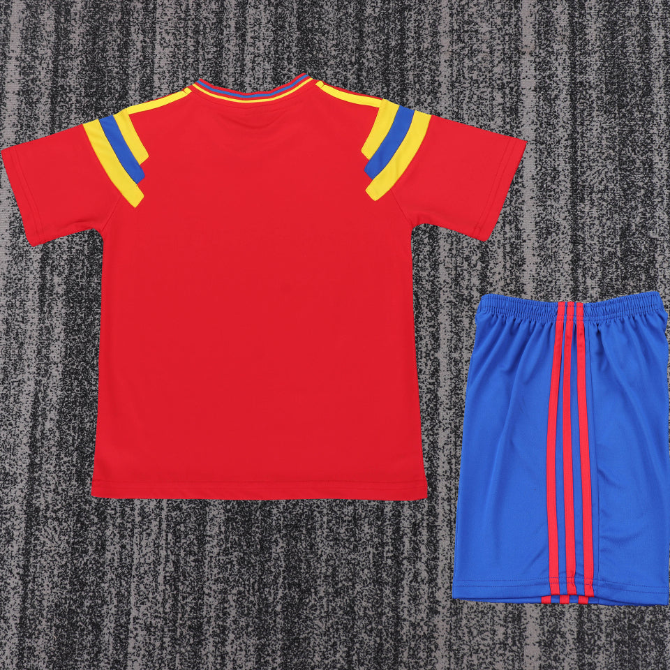 1990 colombia visitante niño selecciones retro