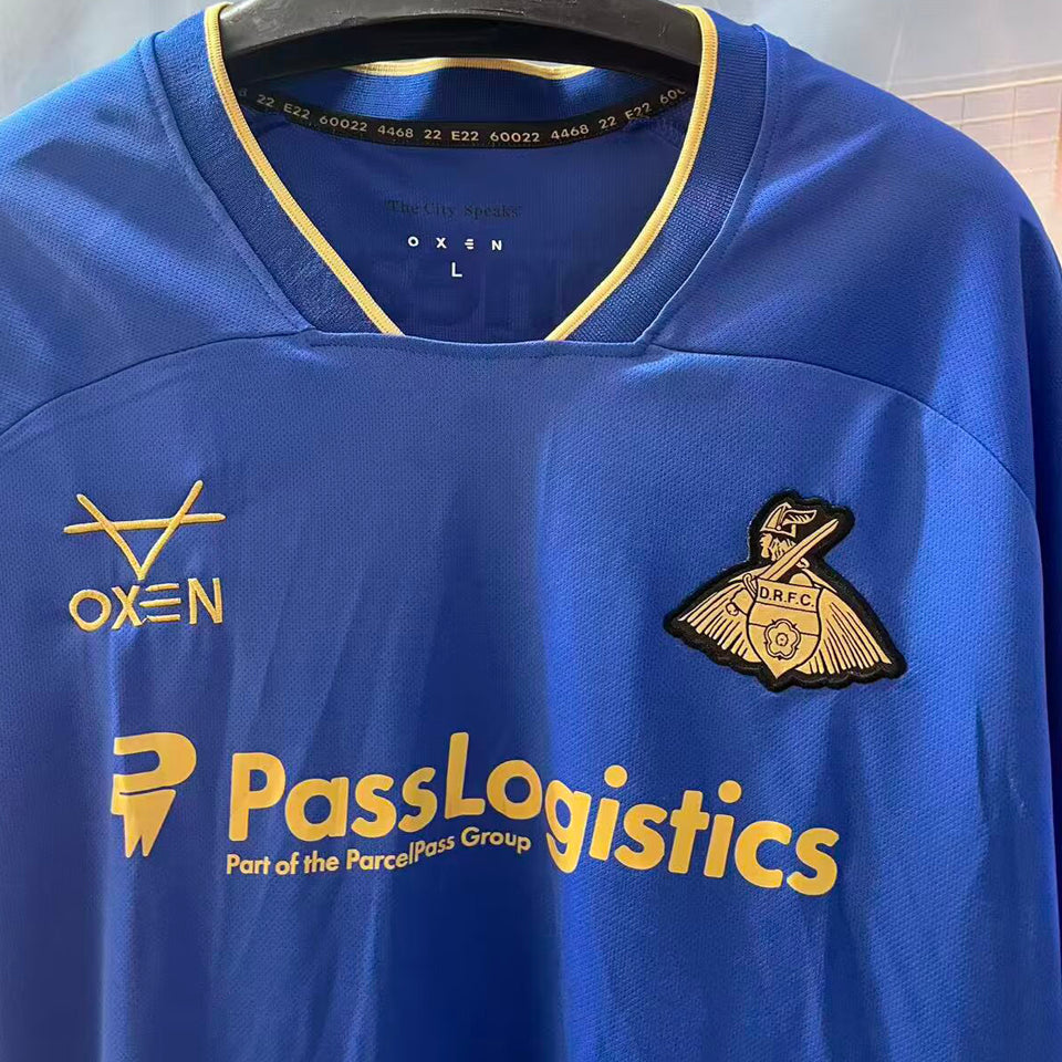 jersey 2026/27 doncaster rovers f.c. visitante manga corta versión fan