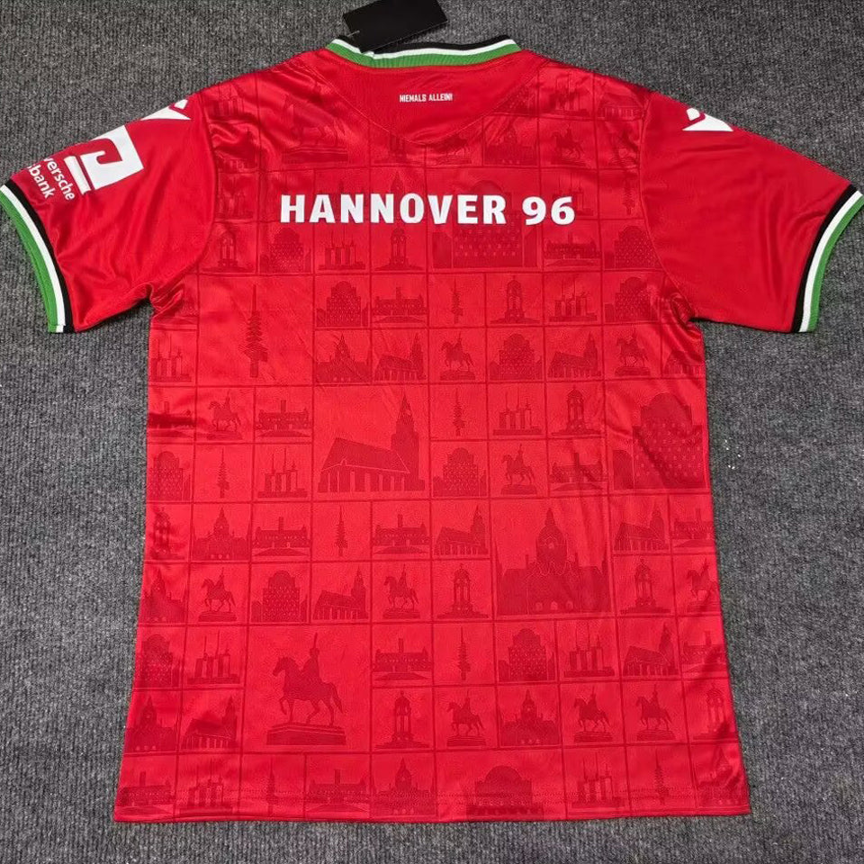 jersey 2026/27 hannover 96 local manga corta versión fan