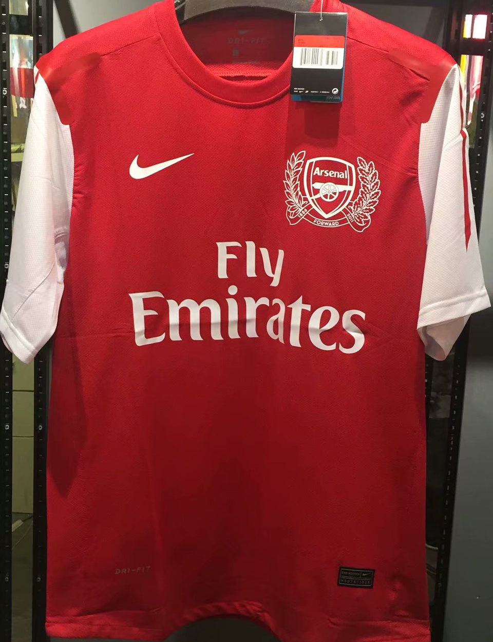 jersey 2011/12 arsenal especial manga corta versión fan retro