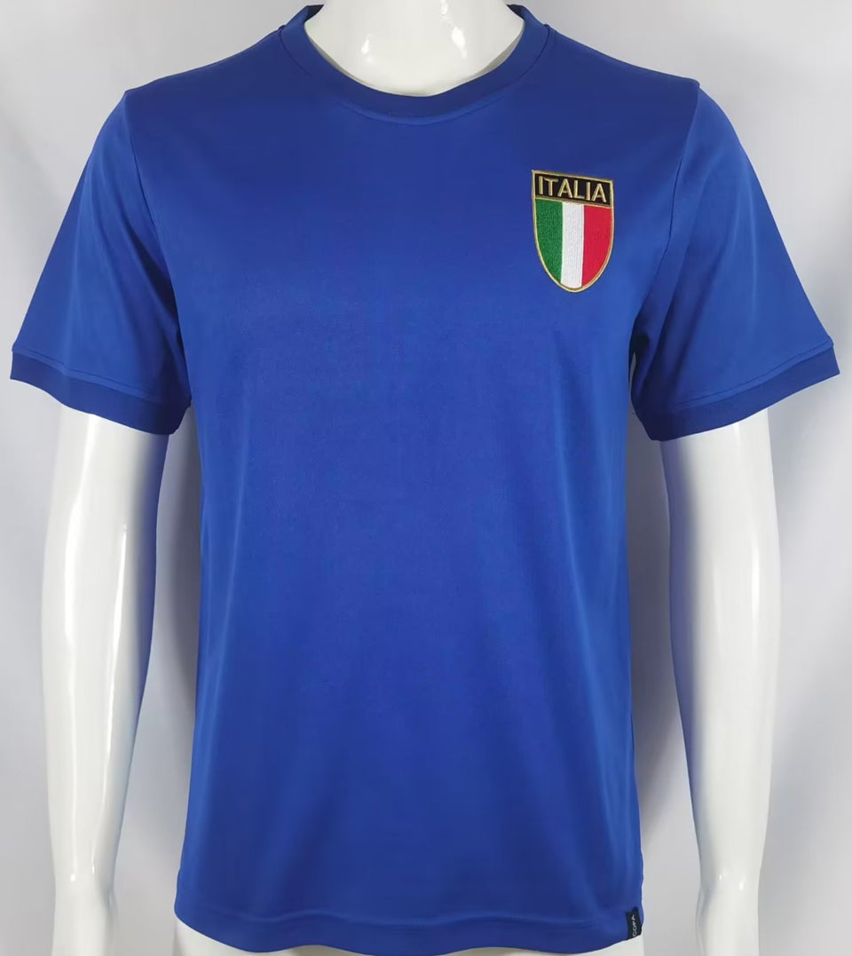 1970 italia local versión fan selecciones retro