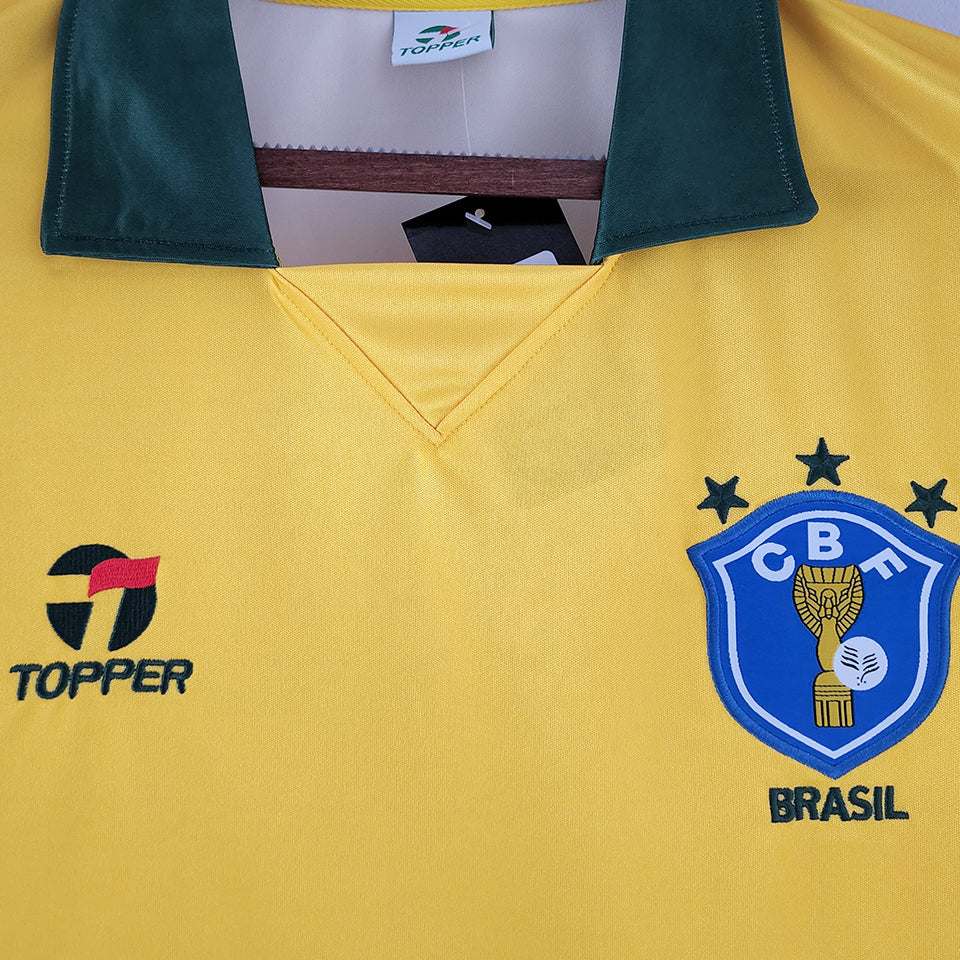 1988 brasil local versión fan selecciones retro