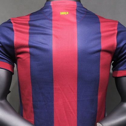 Jersey 2014/15 Barcelona Local Manga corta Versión Jugador Retro