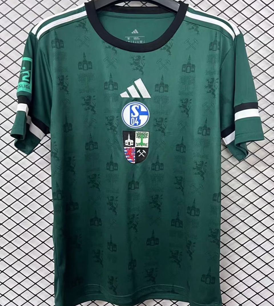 jersey 2026 schalke 04 especial manga corta versión fan