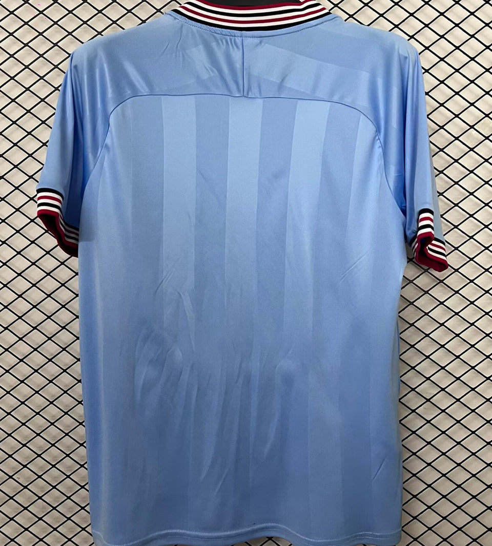 jersey 1986/1987 sunderland visitante manga corta versión fan retro