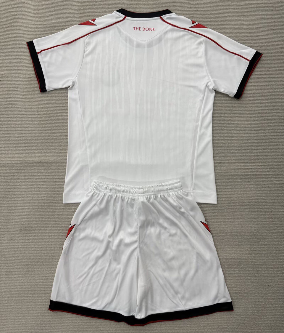 jersey 2026/27 aberdeen visitante manga corta niño