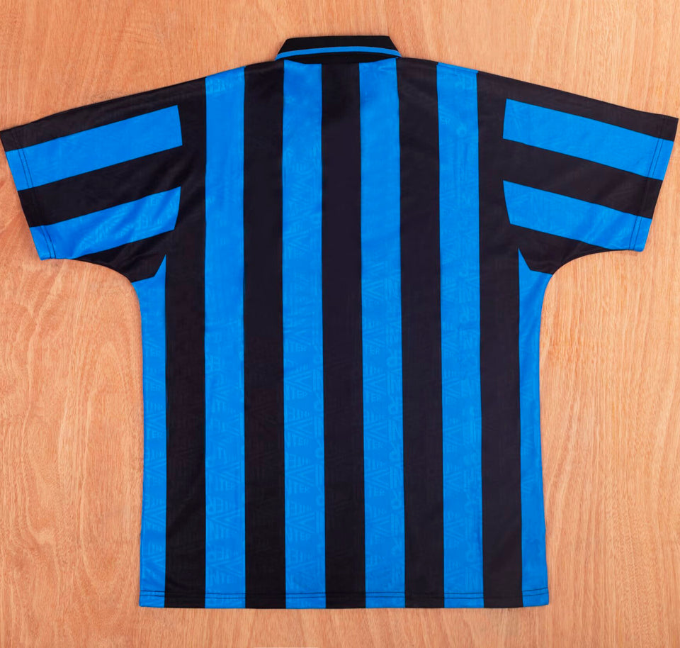 Jersey 1992/93 Inter Milan Local Manga corta Versión Fan Retro