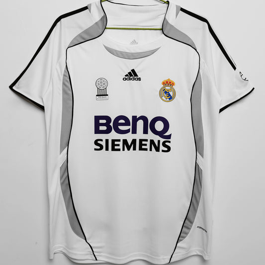 Jersey 2006/07 Real Madrid Local Manga corta Versión Fan Retro