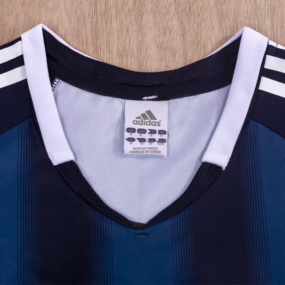 jersey 2004/05 newcastle visitante manga corta versión fan retro