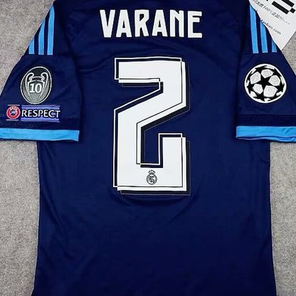 Jersey 2015/16 Real Madrid Visitante Manga corta Versión Fan Retro