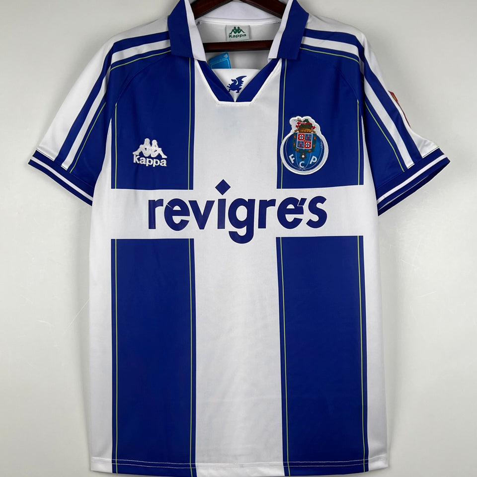 jersey 1998/99 porto local manga corta versión fan retro