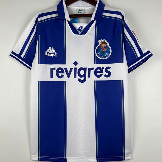 Jersey 1998/99 Porto Local Manga corta Versión Fan Retro