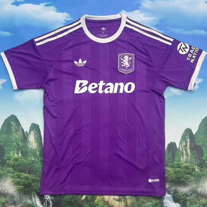 Jersey 2025/26 Aston Villa Portero Manga corta Versión Fan