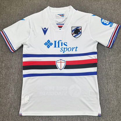 Jersey 2025/26 Sampdoria Visitante Manga corta Versión Fan