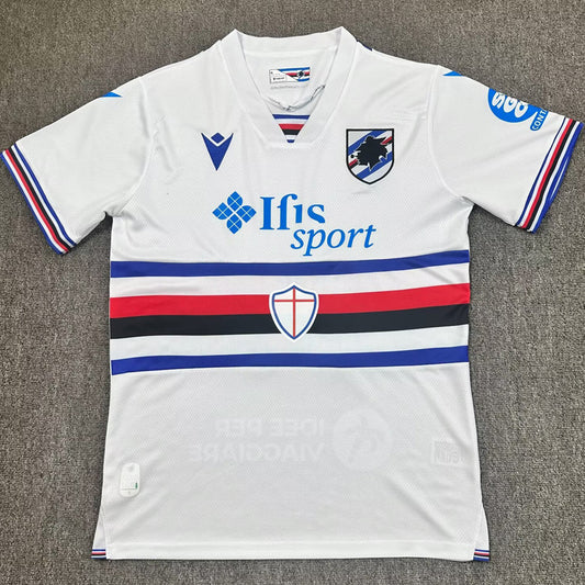 Jersey 2025/26 Sampdoria Visitante Manga corta Versión Fan