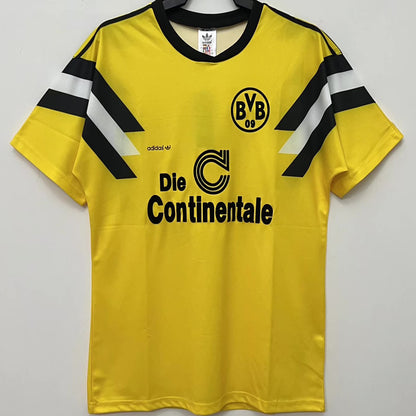 Jersey 1989 Borussia Dortmund Local Manga corta Versión Fan Retro
