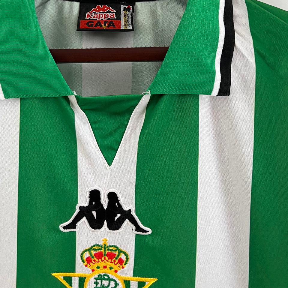 Jersey 1993/94 R BTS Local Manga corta Versión Fan Retro