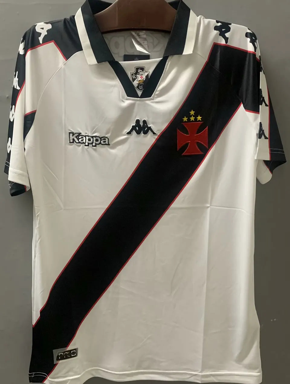 Jersey 1997 Vasco Visitante Manga corta Versión Fan Retro