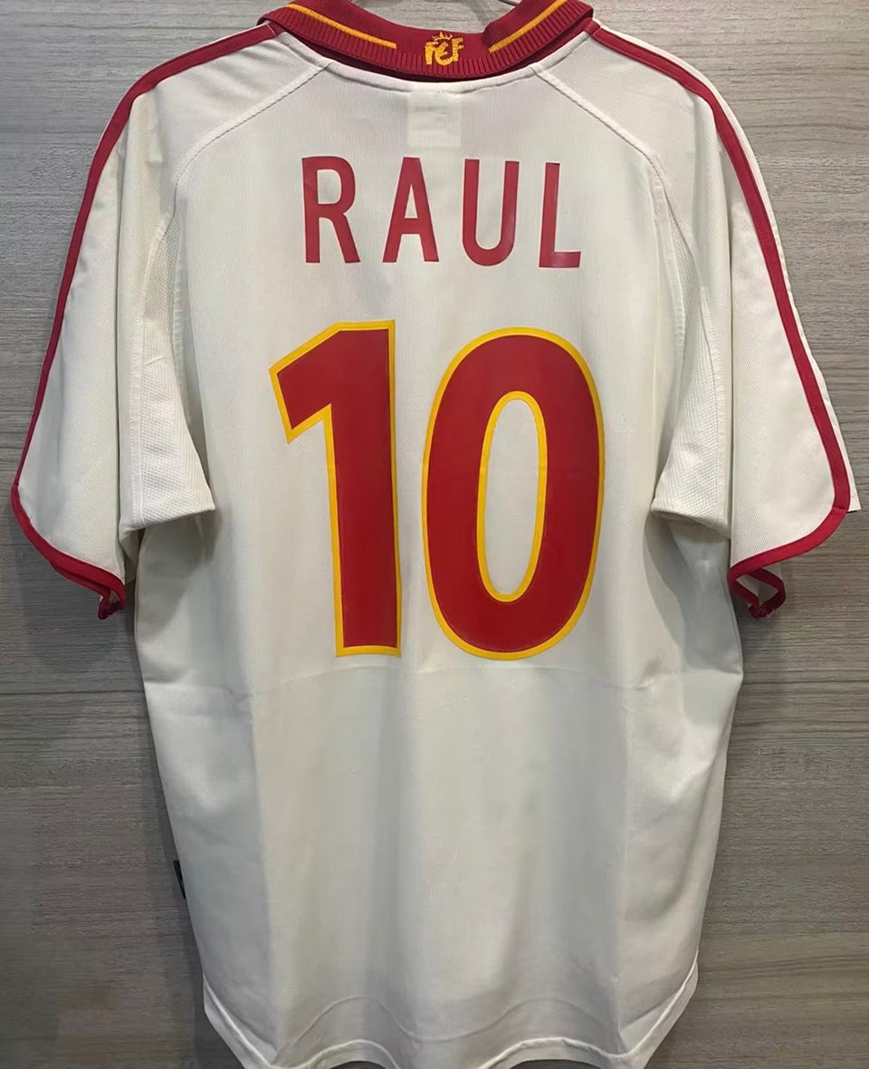 2000 españa visitante versión fan selecciones retro