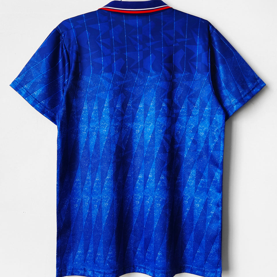 jersey 1989/91 chelsea local manga corta versión fan retro