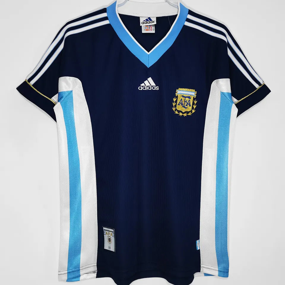 1998 Argentina Visitante Versión Fan Selecciones Retro