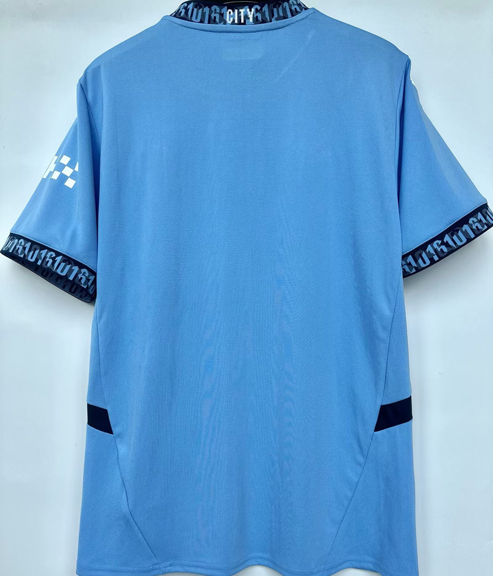 Jersey 2024/25 Manchester City Local Manga corta Versión Fan