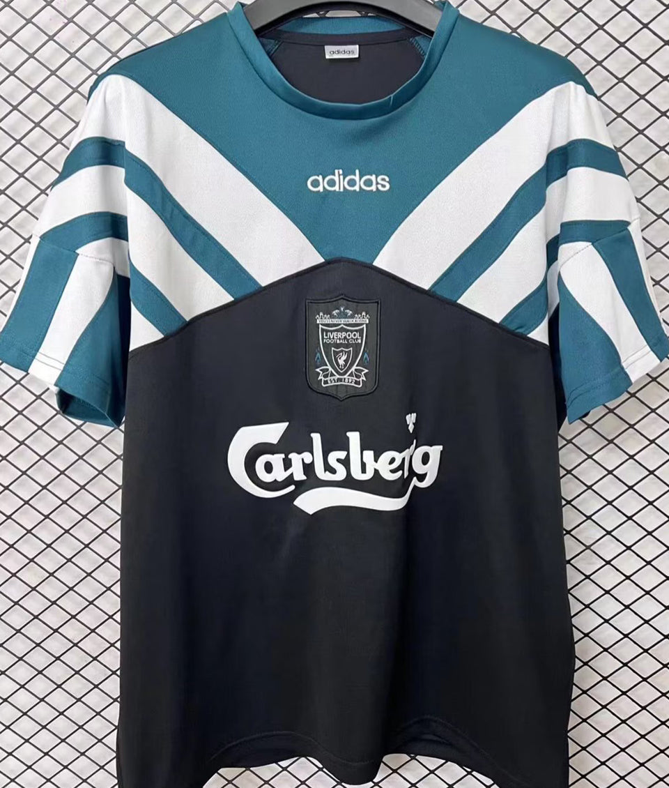 jersey 1996/1997 liverpool especial manga corta versión fan retro