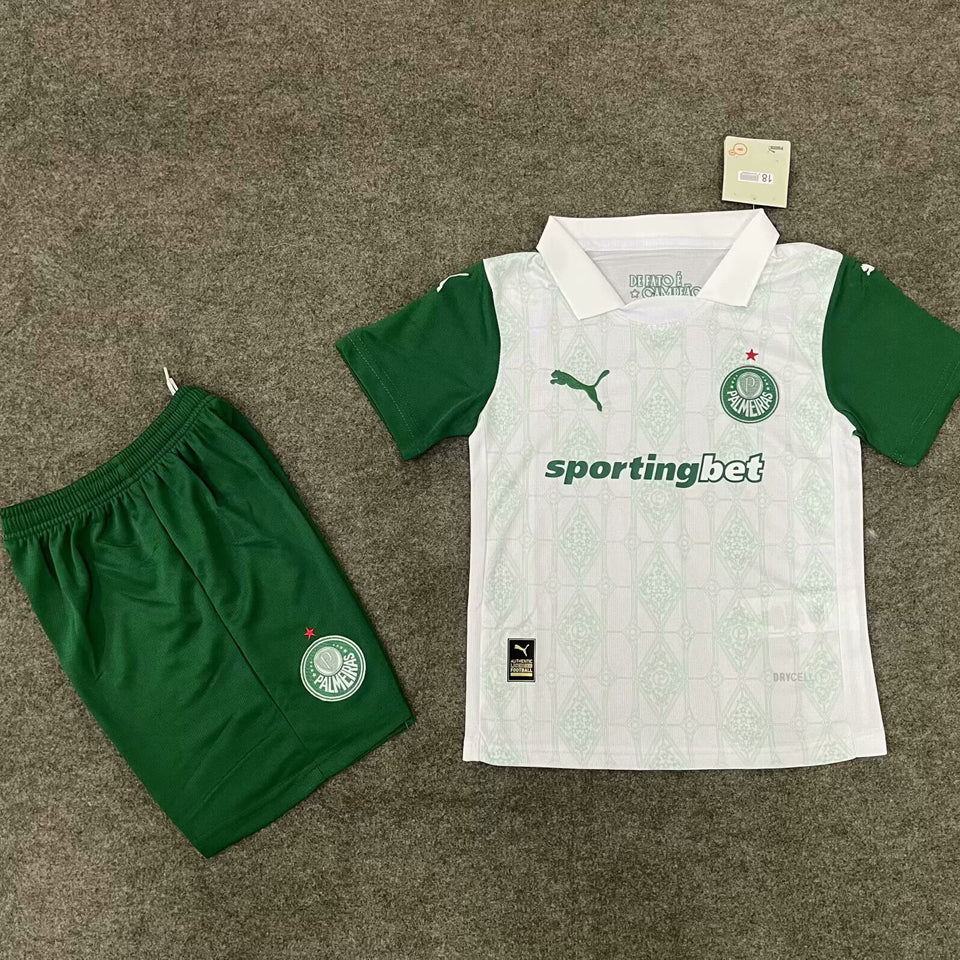 Jersey 2025/26 Palmeiras Visitante Manga corta Niño