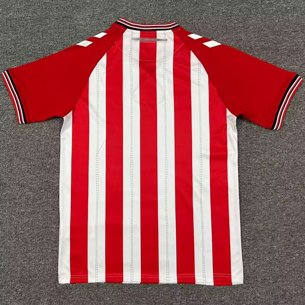 Jersey 2025/26 Sunderland Local Manga corta Versión Fan