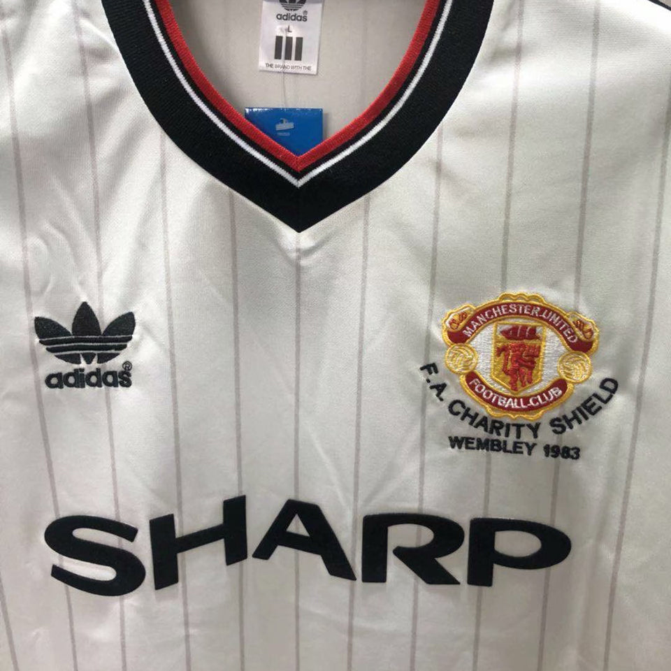 Jersey 1983 Manchester United Especial Manga corta Versión Fan Retro