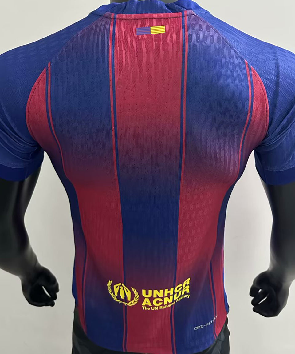 Jersey 2025/26 Barcelona Local Manga corta Versión Jugador