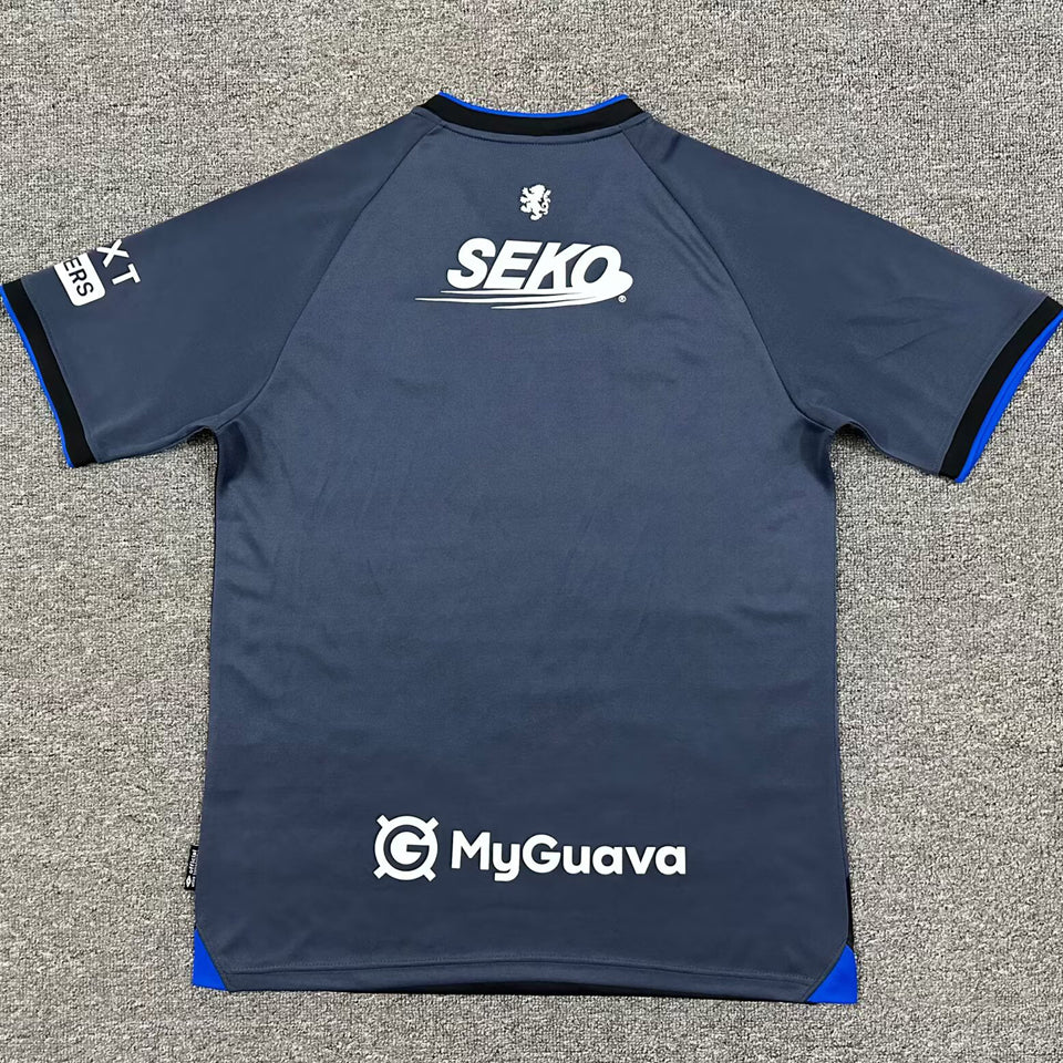Jersey 2025/26 Glasgow Rangers Tercero Manga corta Versión Fan