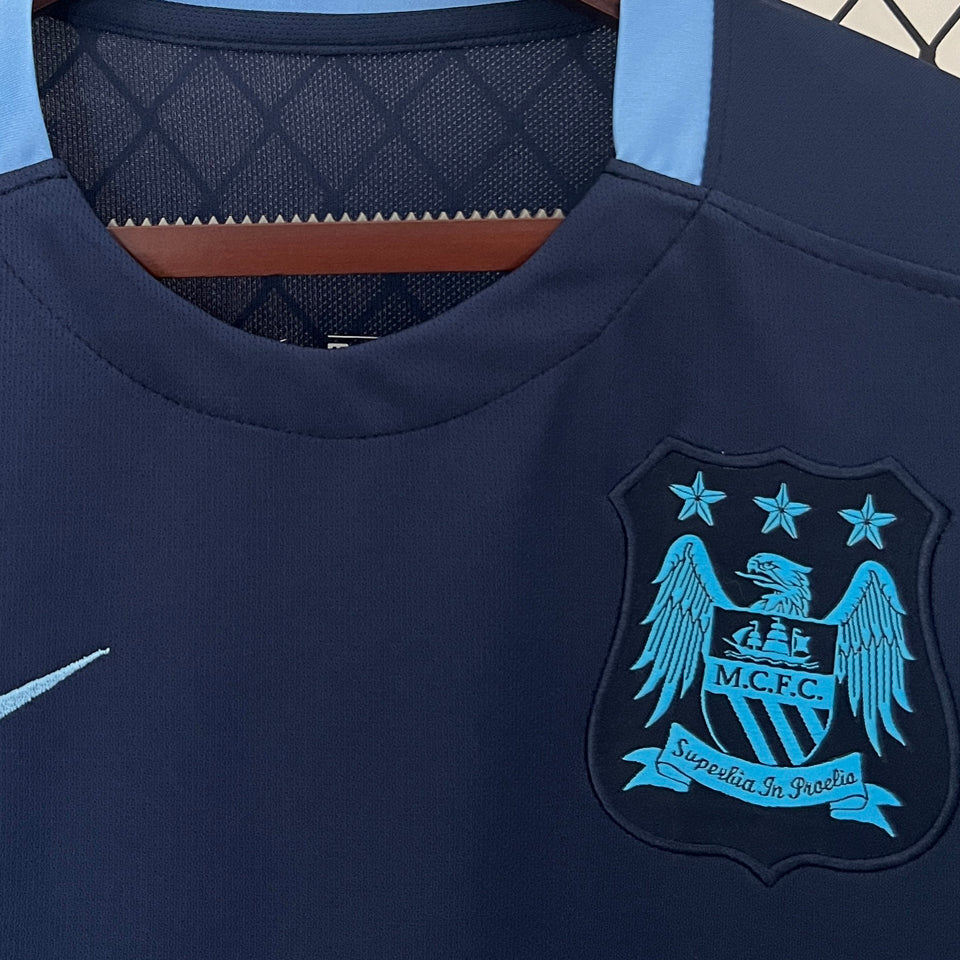 jersey 2015/16 manchester city visitante manga corta versión fan retro