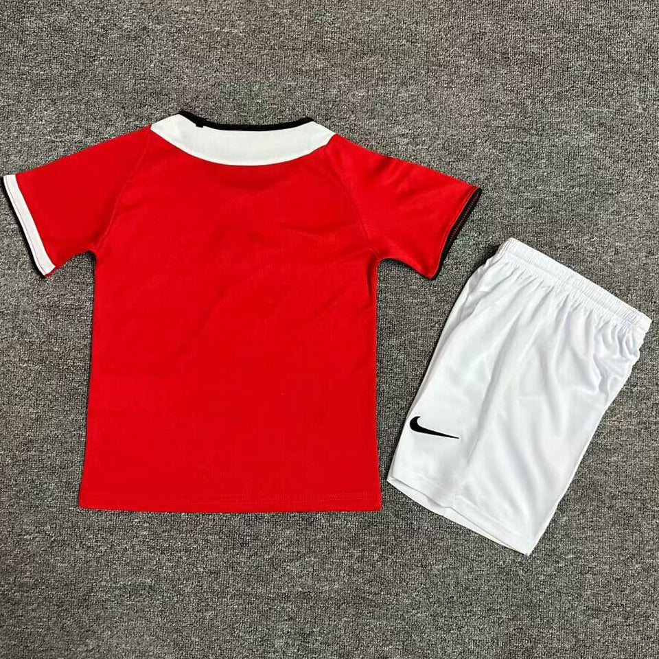 Jersey 2004/06 Manchester United Local Manga corta Niño Retro