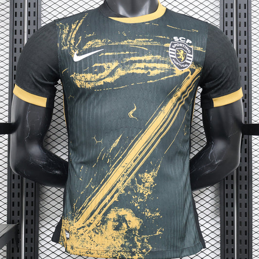 Jersey 2024/25 Sporting CP Lisbon Tercero Manga corta Versión Jugador