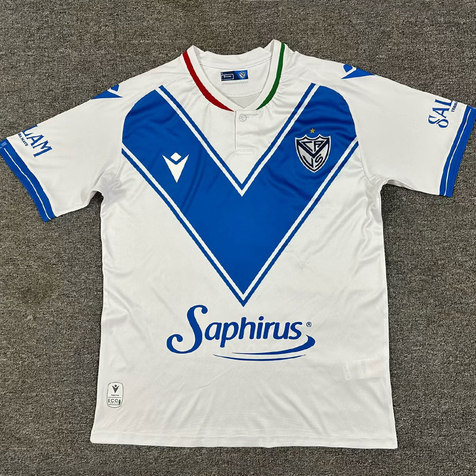 Jersey 2025/26 Vélez Sarsfield Local Manga corta Versión Fan