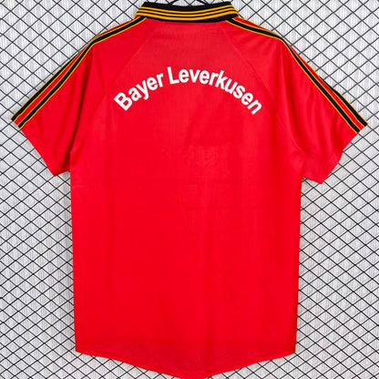 Jersey 1999/2000 Leverkusen Local Manga corta Versión Fan Retro
