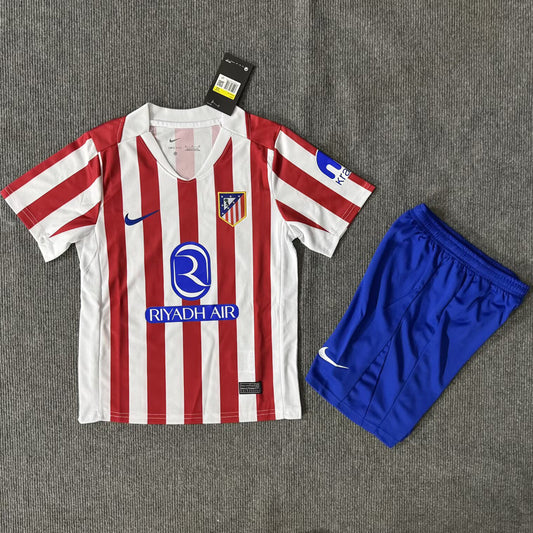 Jersey 2025/26 Atletico de Madrid Local Manga corta Versión Fan