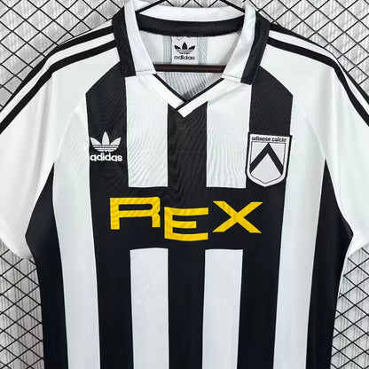 Jersey 1991/1992 Udinese Local Manga corta Versión Fan Retro