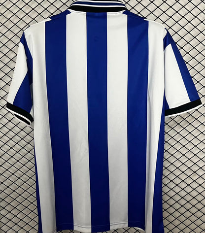 Jersey 1998 Sheffield Wednesday Local Manga corta Versión Fan Retro