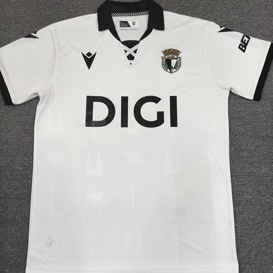 Jersey 2025/26 Burgos CF Local Manga corta Versión Fan