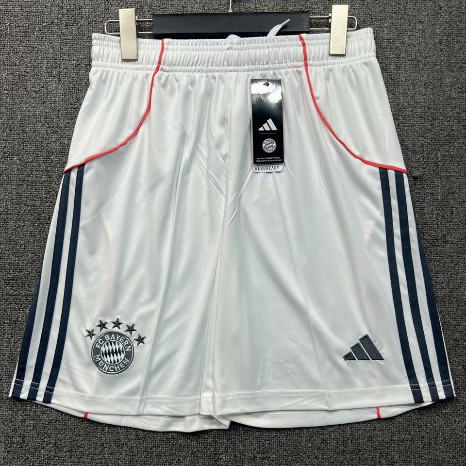 2025/26 Bayern Munich Visitante Versión Fan Shorts/ Pantalones