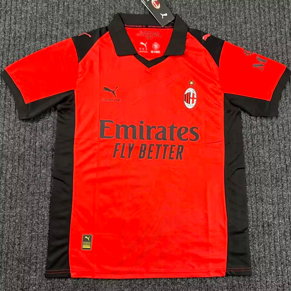 jersey 2025/26 ac milan especial manga corta versión fan